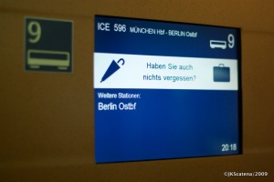￼Chegando em Berlim – pegou sua bagagem?