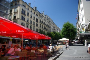 Genebra - Compras - Rue Mont-Blanc
