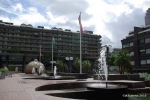 London: Barbican fountain