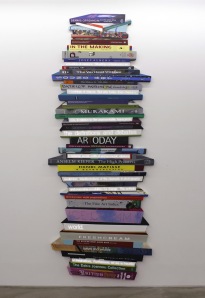 Aira Kang: Pile of books (vertical)